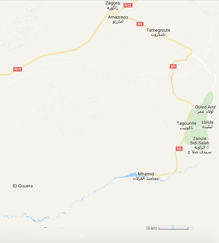 DAR AZAWAD Mhamid luxury hotel