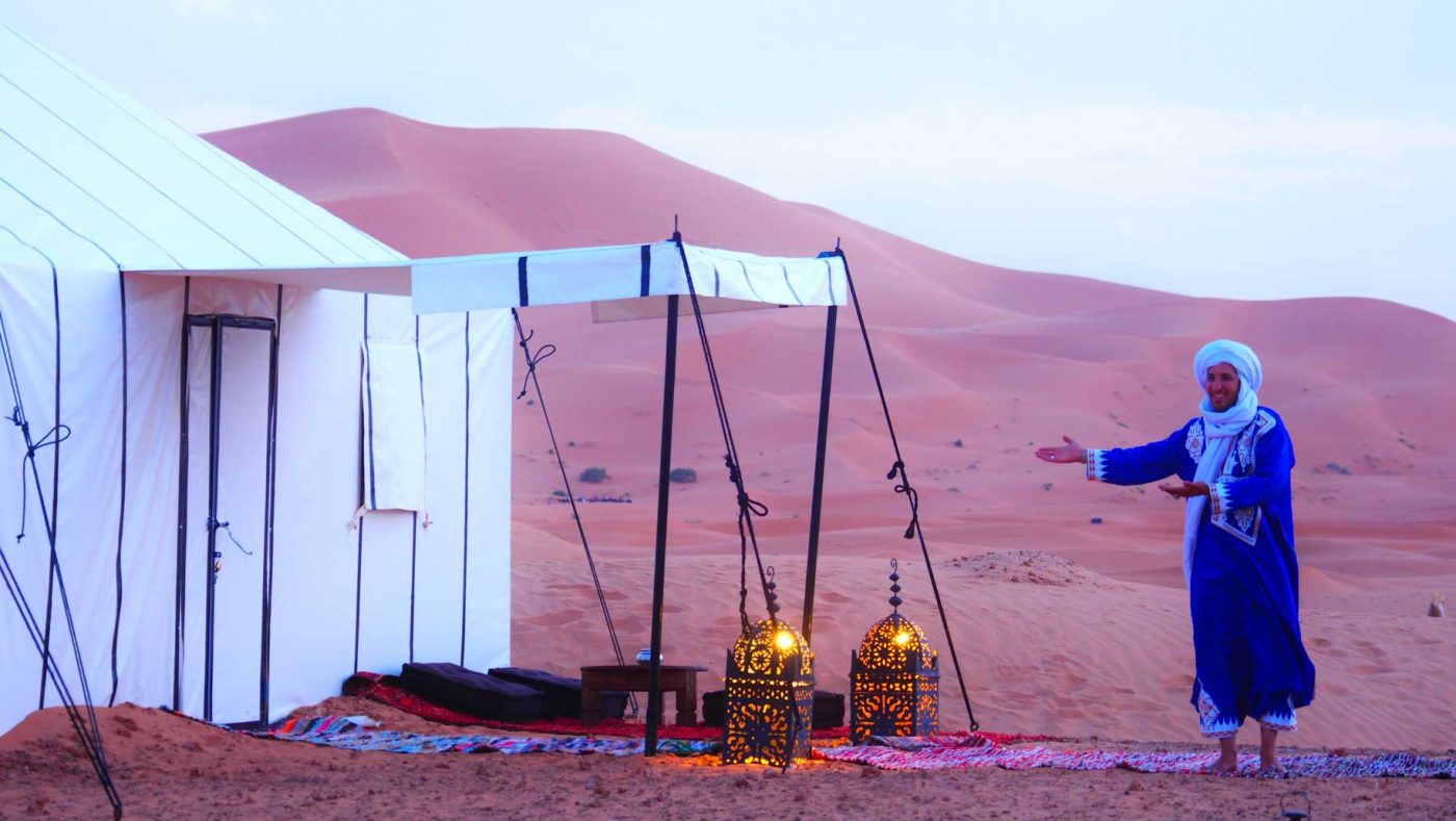 DAR AZAWAD Mhamid luxury hotel